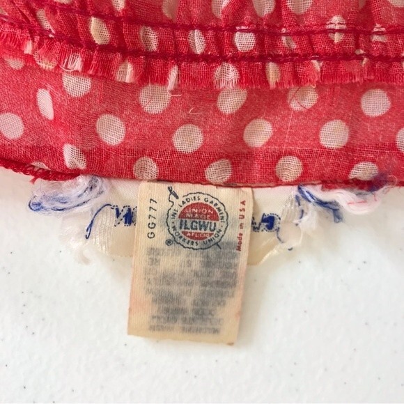 Vintage Gay Gibson Two Piece Red Polka Dot Sheath Dress and Jacket Womens Small - Picture 11 of 16